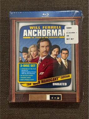 Anchorman: The Legend of Ron Burgundy (The Rich Mahogany Edition) (Blu-ray)